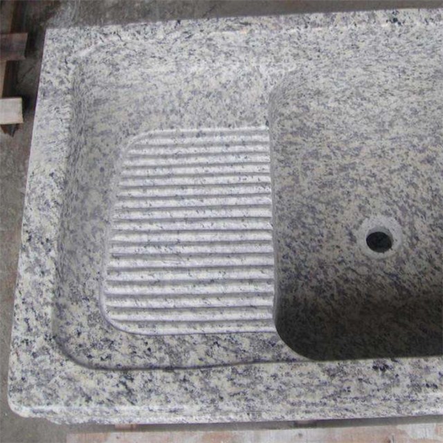 Tiger skin granite basin